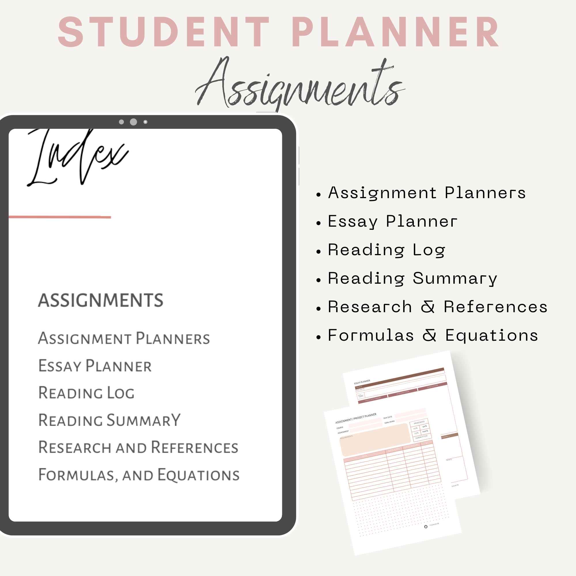 Digital Student Planner